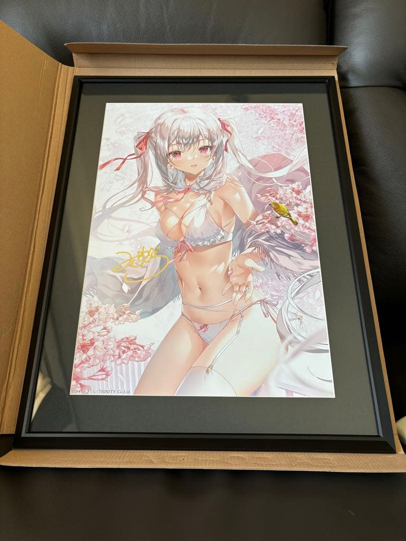 みわべさくら　直筆サイン　TRINITY イラフェス