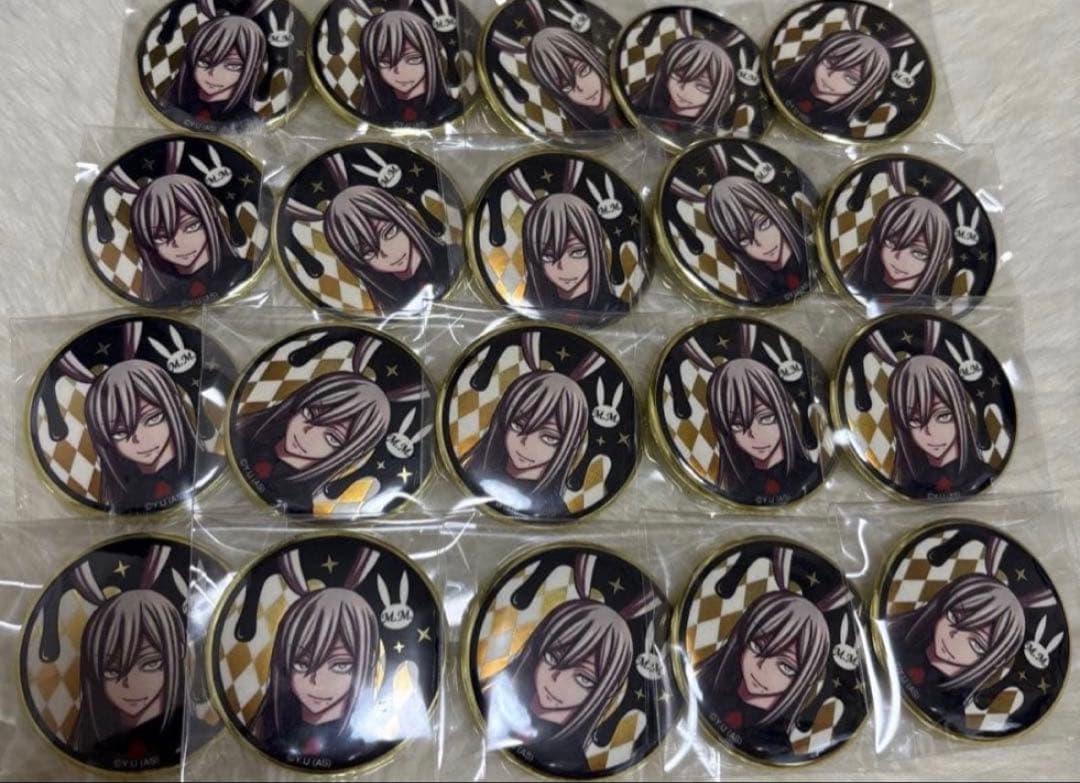 桃源暗鬼 バニー 缶バッジ 桃寺神門 20個