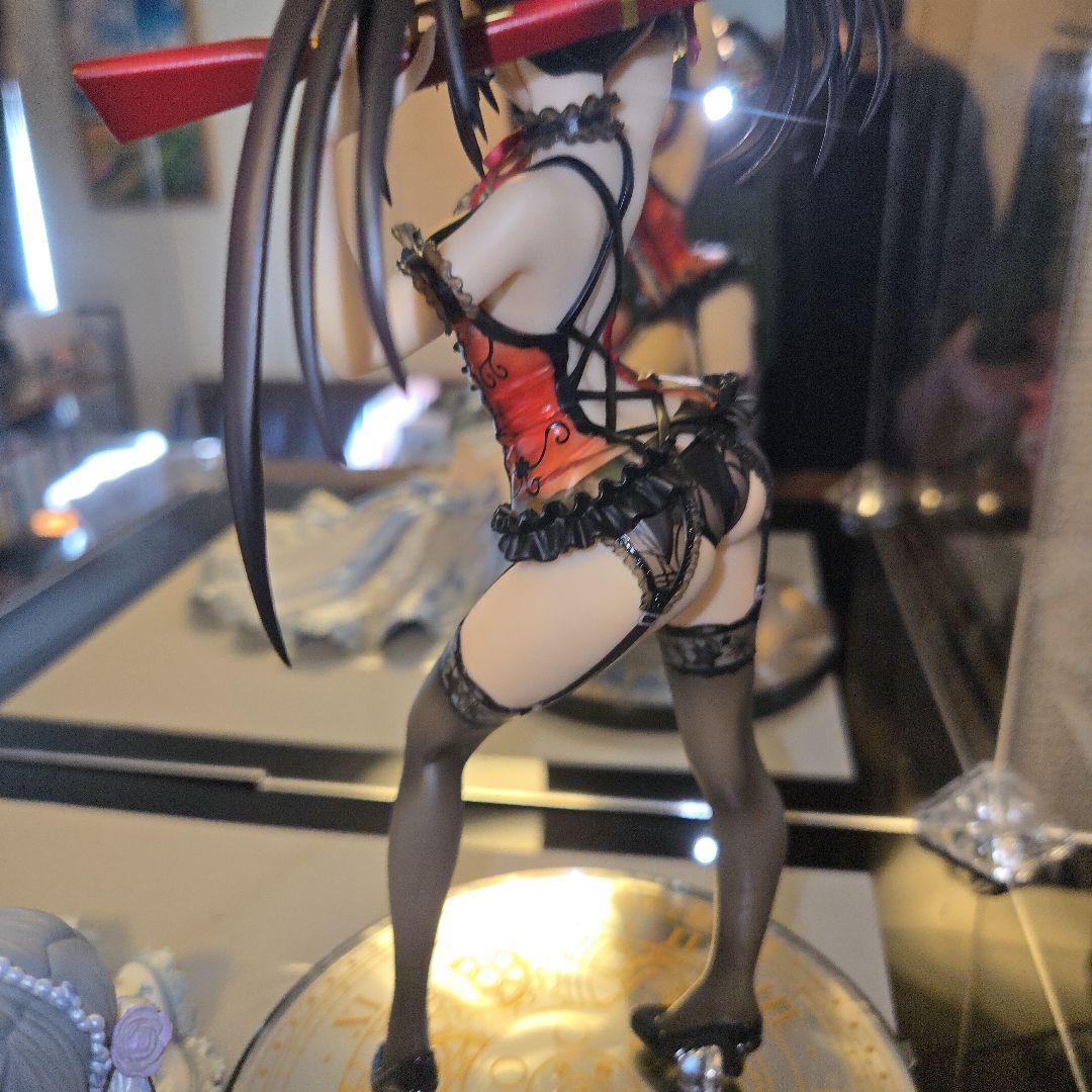 デート・ア・ライブ 時崎狂三 ランジェリーVer. 1/7 完成品フィギュア　赤