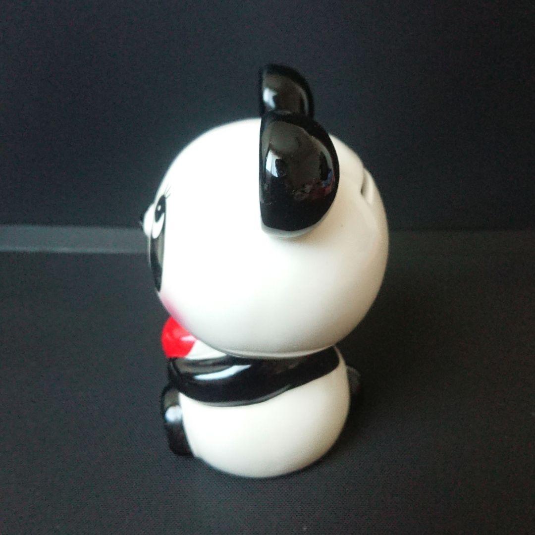 内藤ルネ パンダ 貯金箱 陶器製 昭和 レトロ