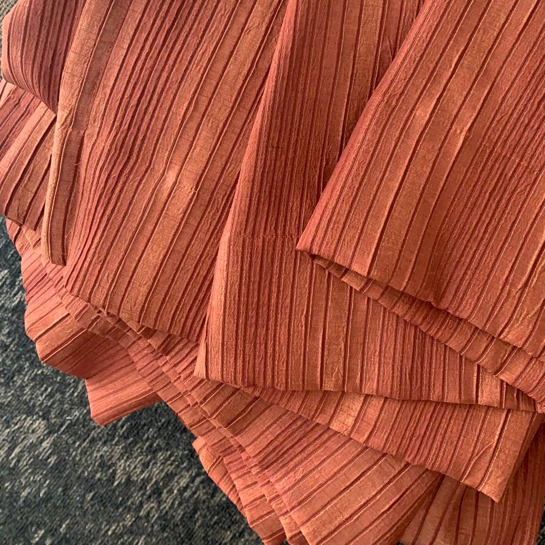 高級ドレープカーテン　エステサロン間仕切り用オーダー　アジアン　エスニック　防炎