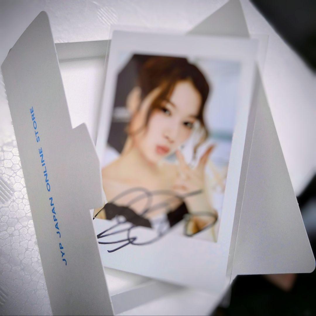 サナ 直筆サイン入り チェキ TWICE