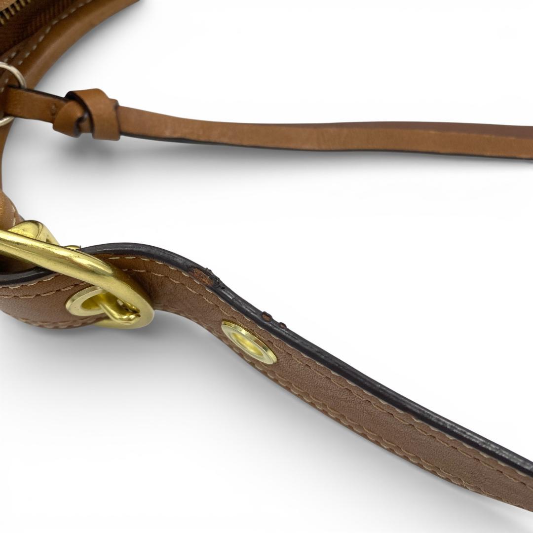 【COACH】デニム×パッチワーク バケツ型ショルダーバッグ