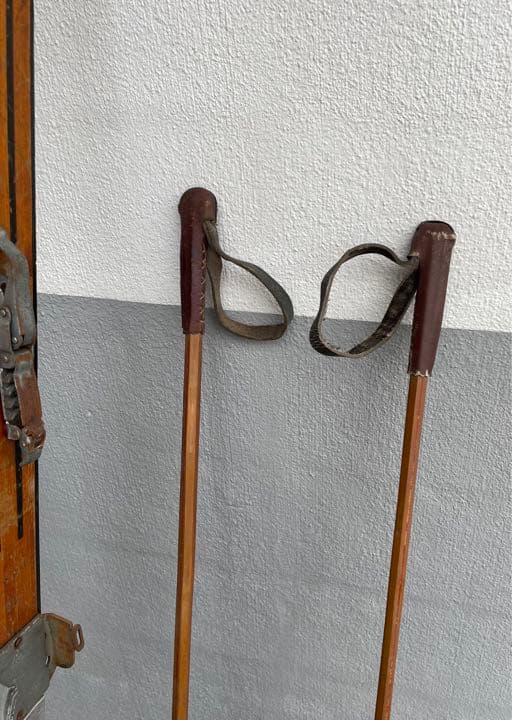 kANDAHAアンティークスキー&ストック　希少小道具古民具