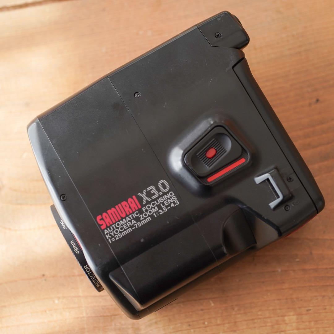 【撮影済み】KYOCERA SAMURAI X3.0 ハーフフィルムカメラ