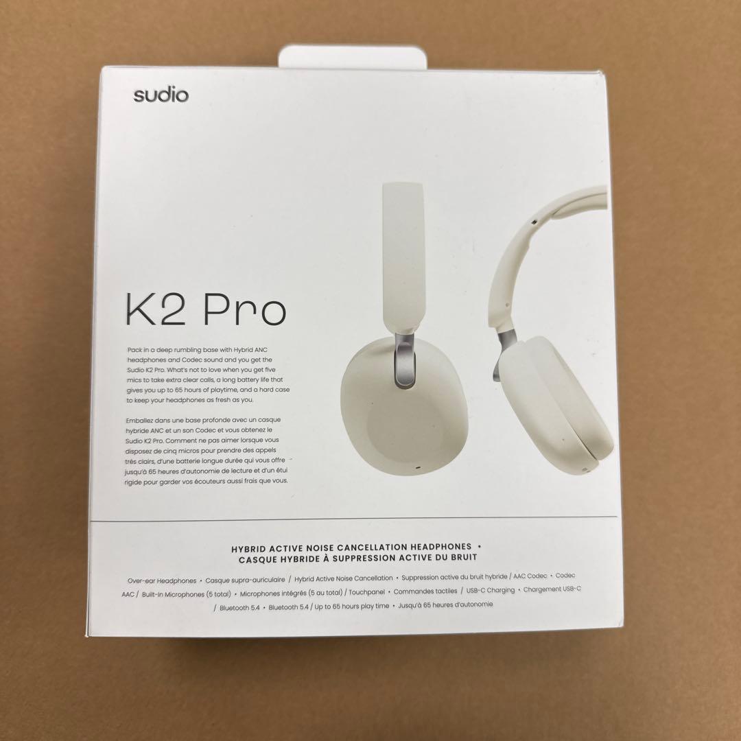 Sudio K2 Pro 次世代のハイブリッドアクティブノイズキャンセリングヘッ