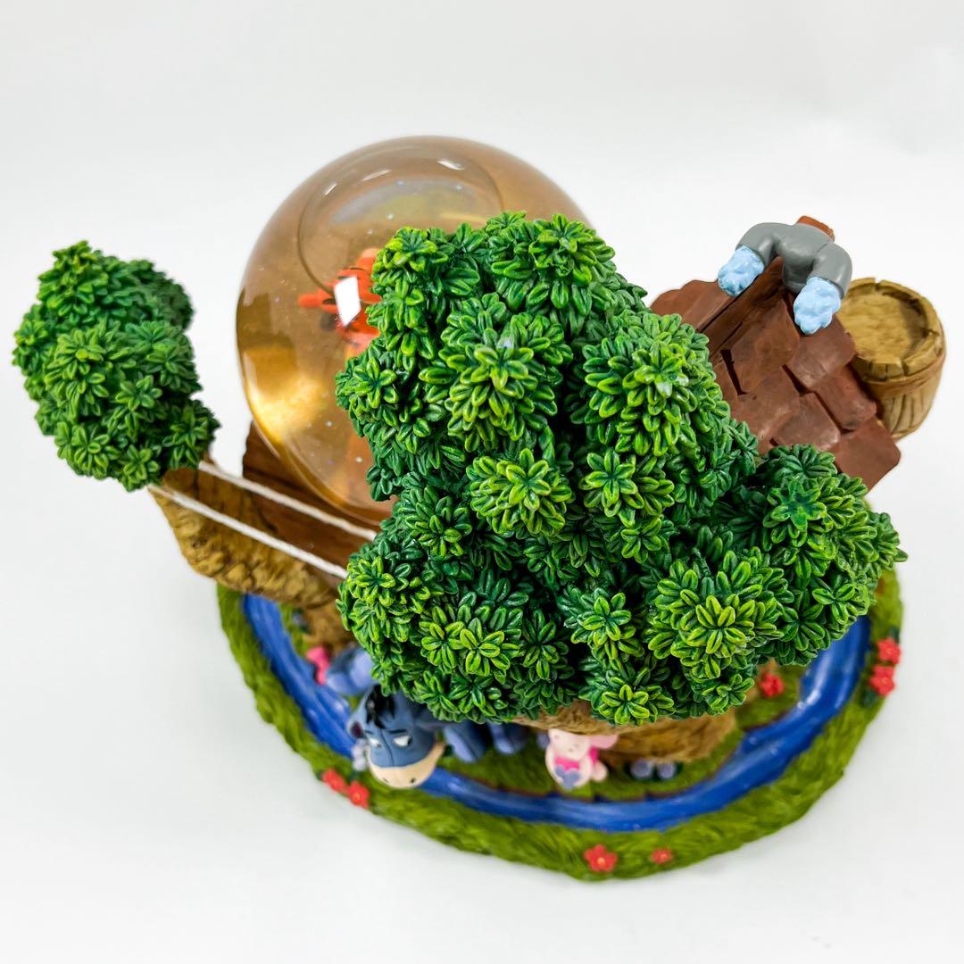 ディズニー プー ティガー イーヨー ルー ピグレット スノードーム オルゴール