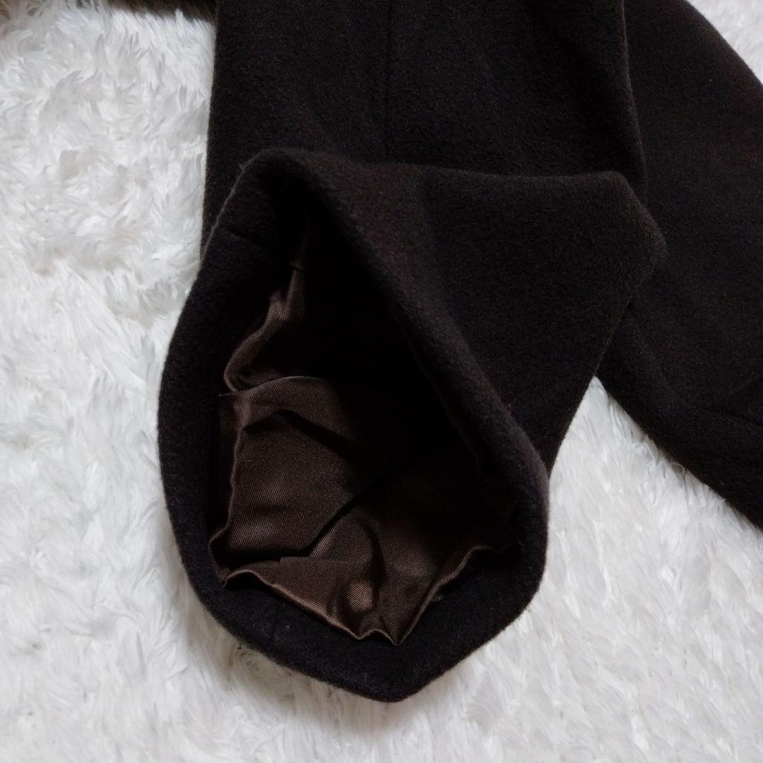 【現行】イエナ　マンテコ　オーバーチェスターコート　ブラウン