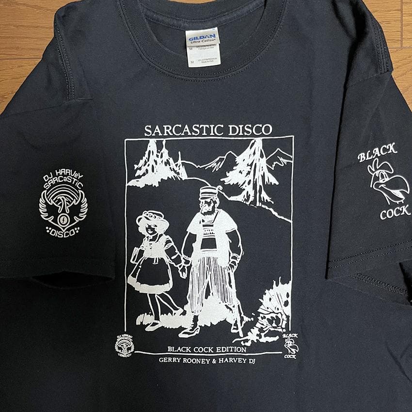 美品 レア DJ Harvey Sarcastic Disco Tシャツ M
