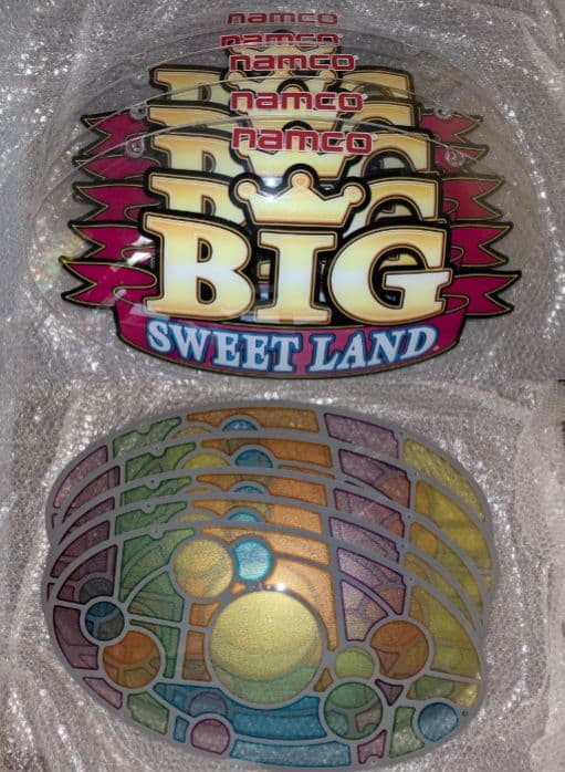 激レア！namcoビッグスウィートランド　パネル　10枚セット　在庫処分値下げ