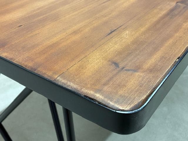 ダイニングテーブル　オーク　レトロ　カフェ風　新品