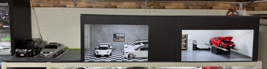 1/24ミニカー用ジオラマ