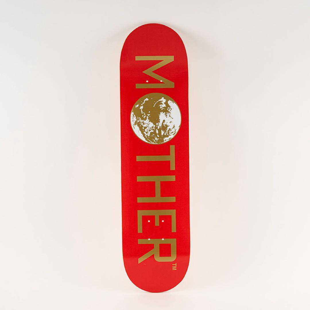 MOTHER スケートボードデッキ レッド