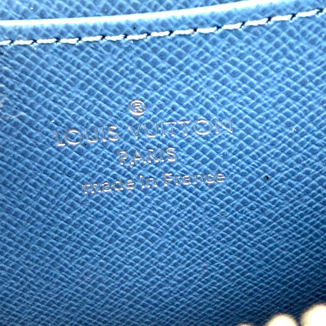 未使用✨ LOUIS VUITTON ジッピー パース アンディゴブルー