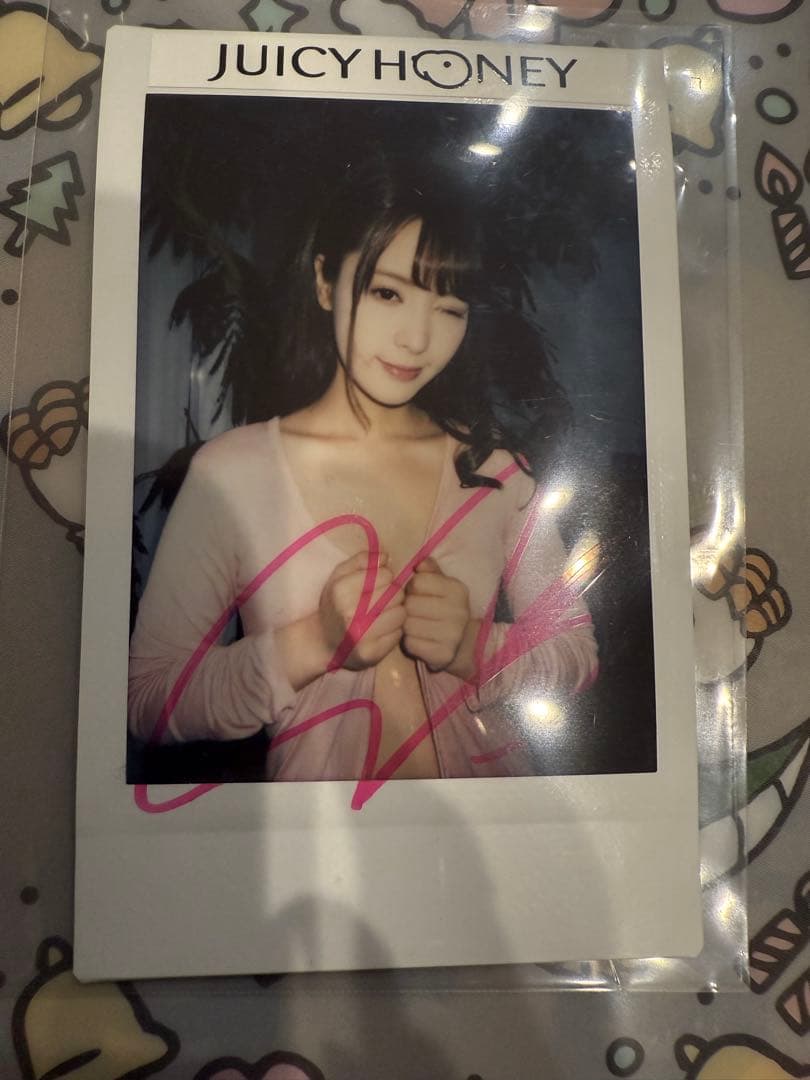 ジューシーハニー 20th 桃乃木かな 直筆サイン チェキ