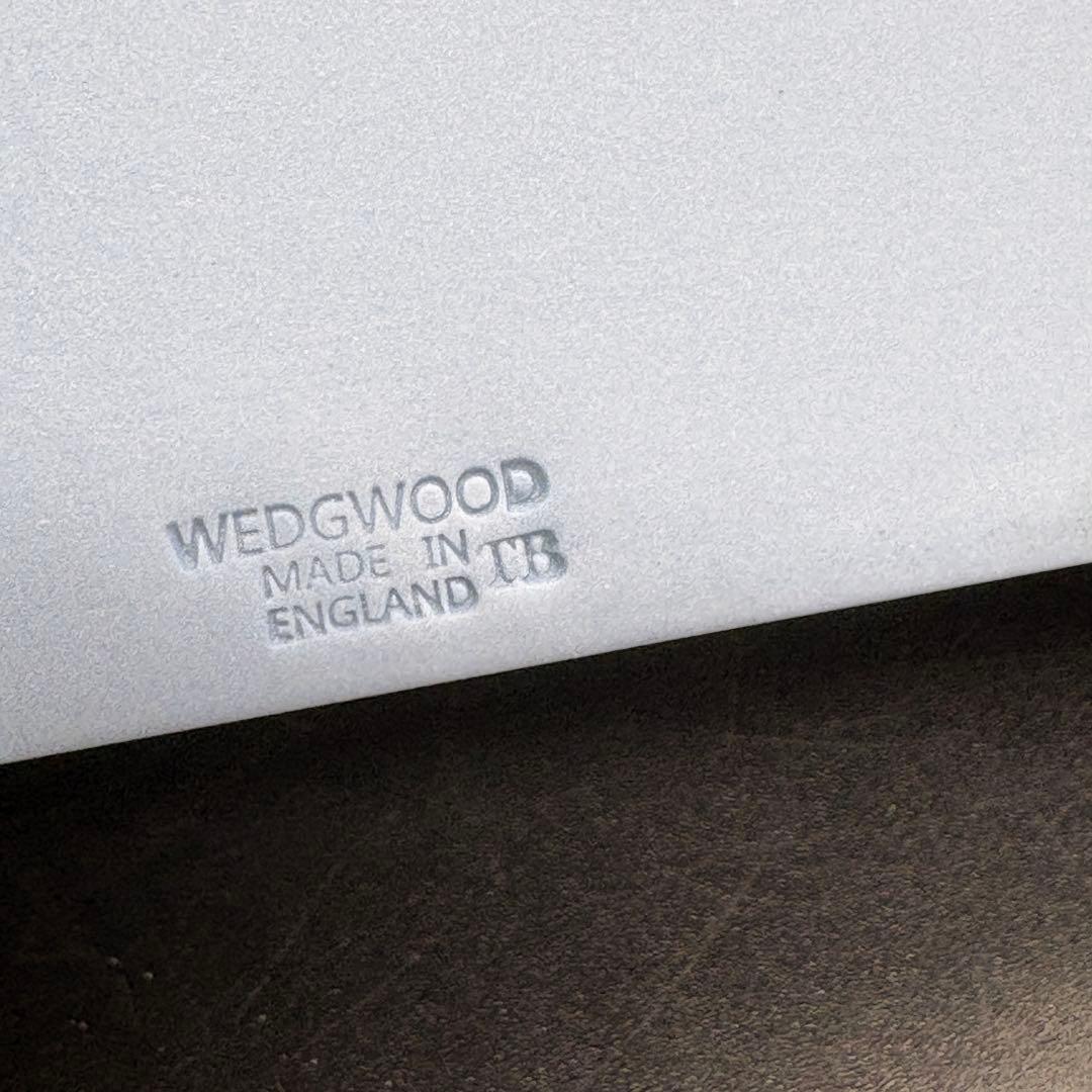 箱付き ウェッジウッド 置時計 　ペールマントルクロック　ブルー　no.177