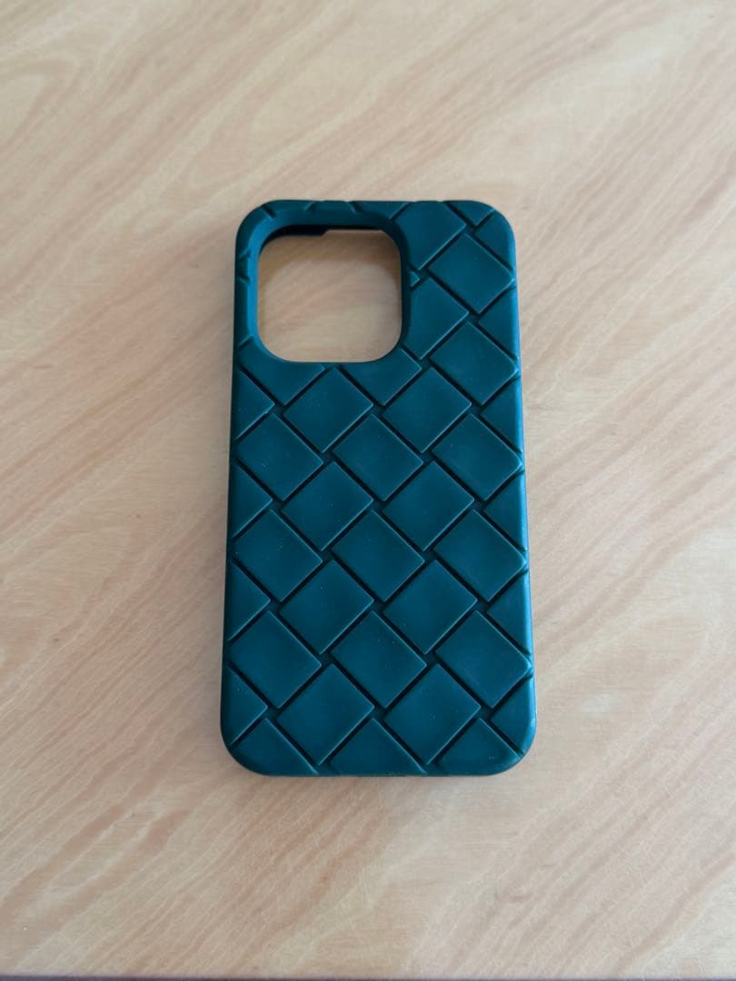 BOTTEGA VENETA ダークグリーン iPhone14proケース