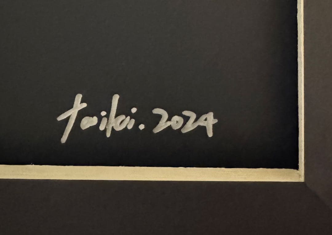 【未使用】【タイキ展】フォトアクリル複製原画 luminaluna サイン入り