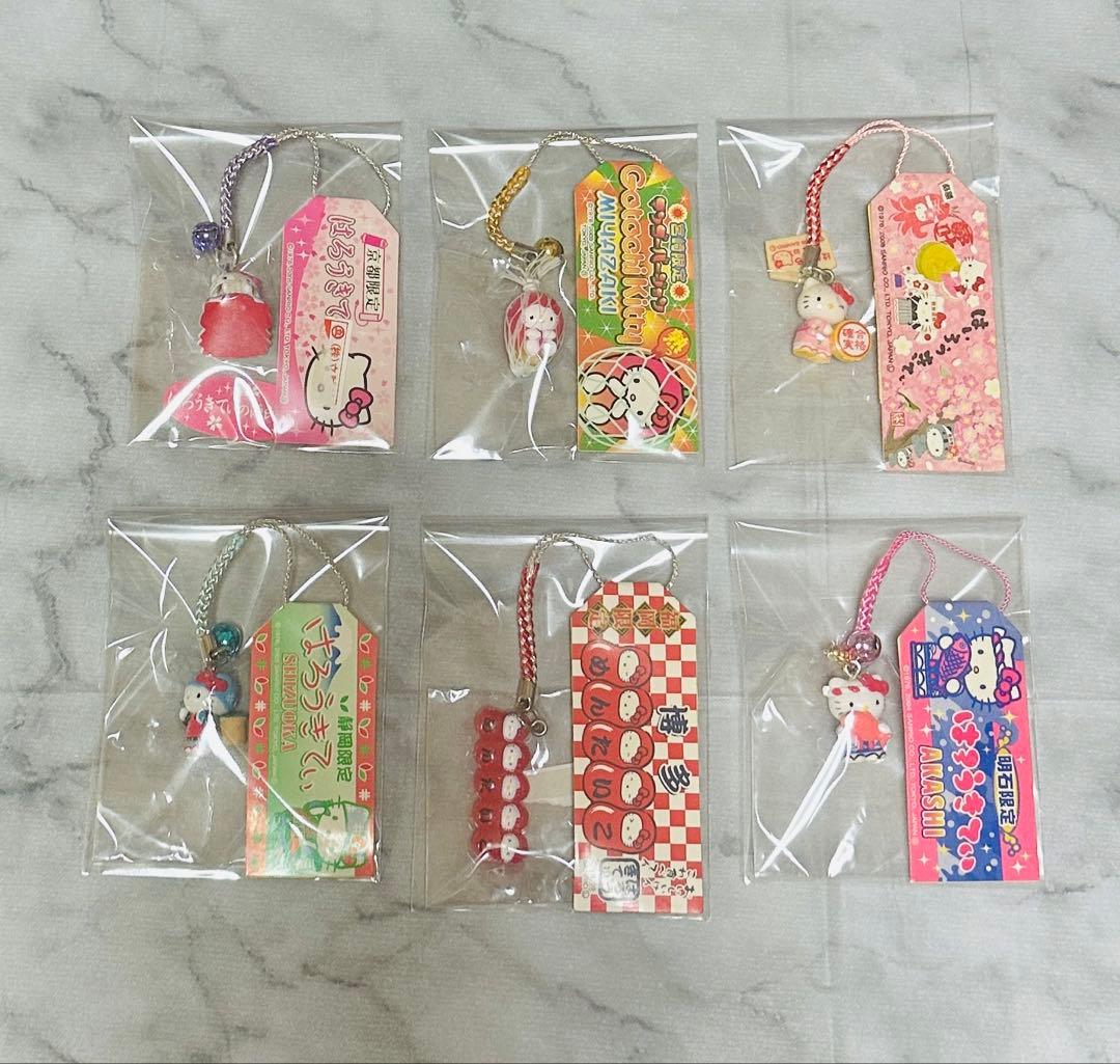 ハローキティ ご当地根付ストラップ 160個