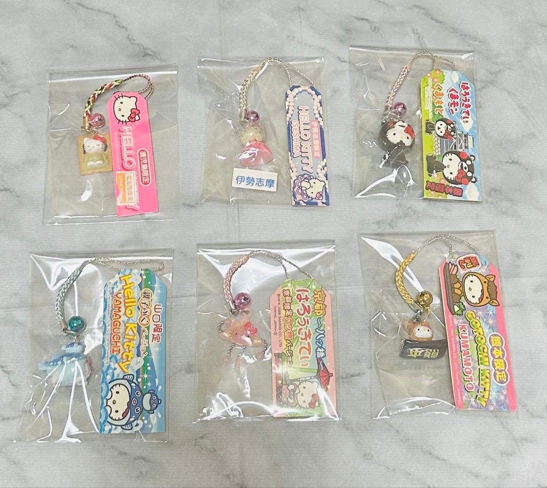 ハローキティ ご当地根付ストラップ 160個