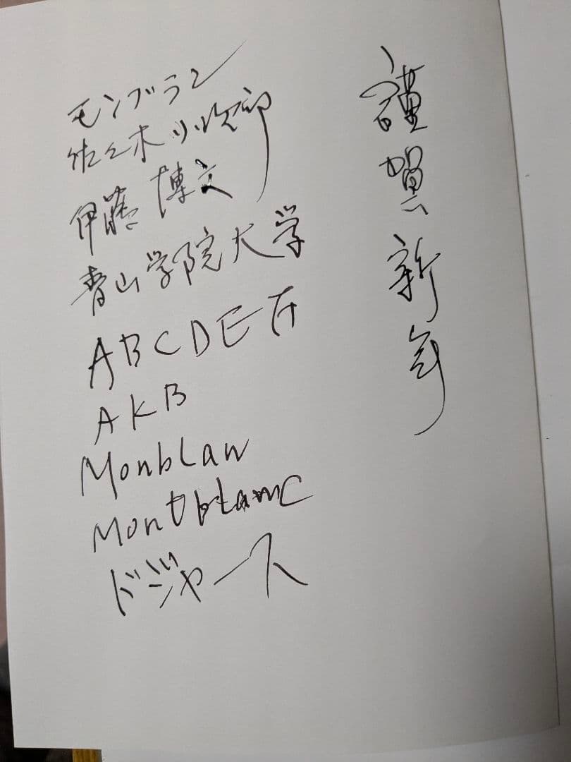 モンブラン万年筆（4810 585）