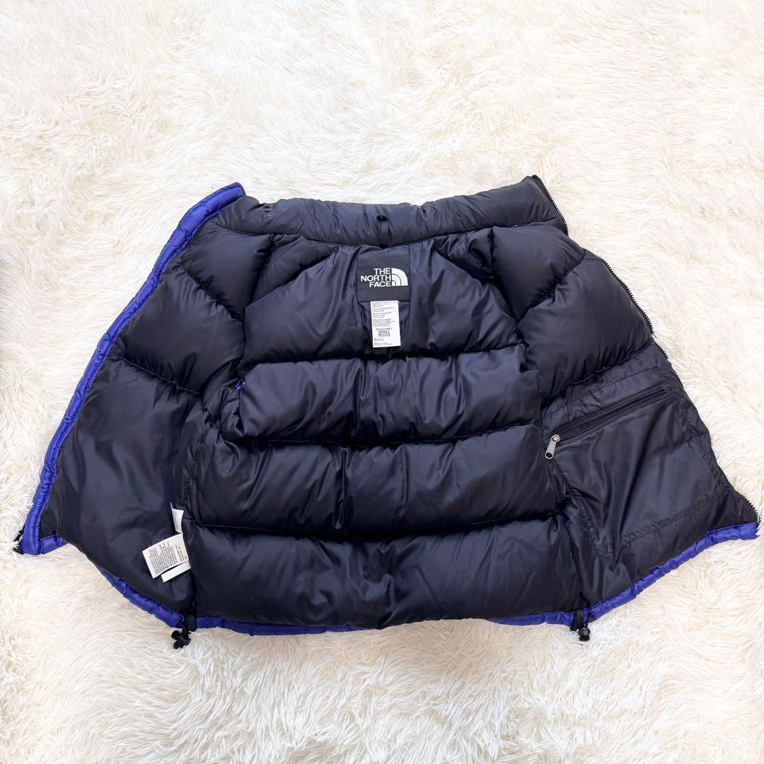 ✨美品✨THE NORTH FACE ヌプシ ダウンベスト S ブルー×ブラック