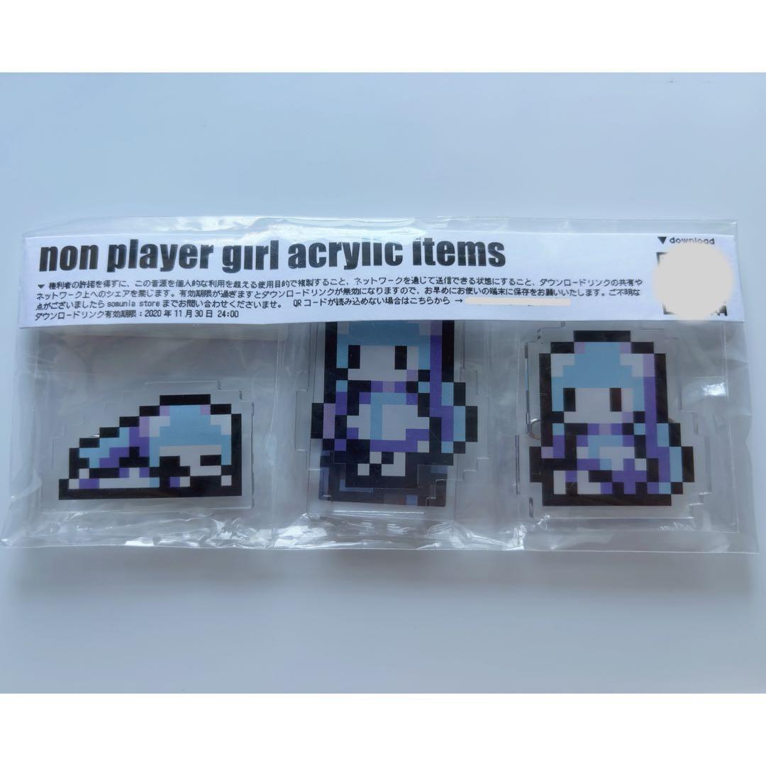 somunia non player girl アクリルスタンド バッチ