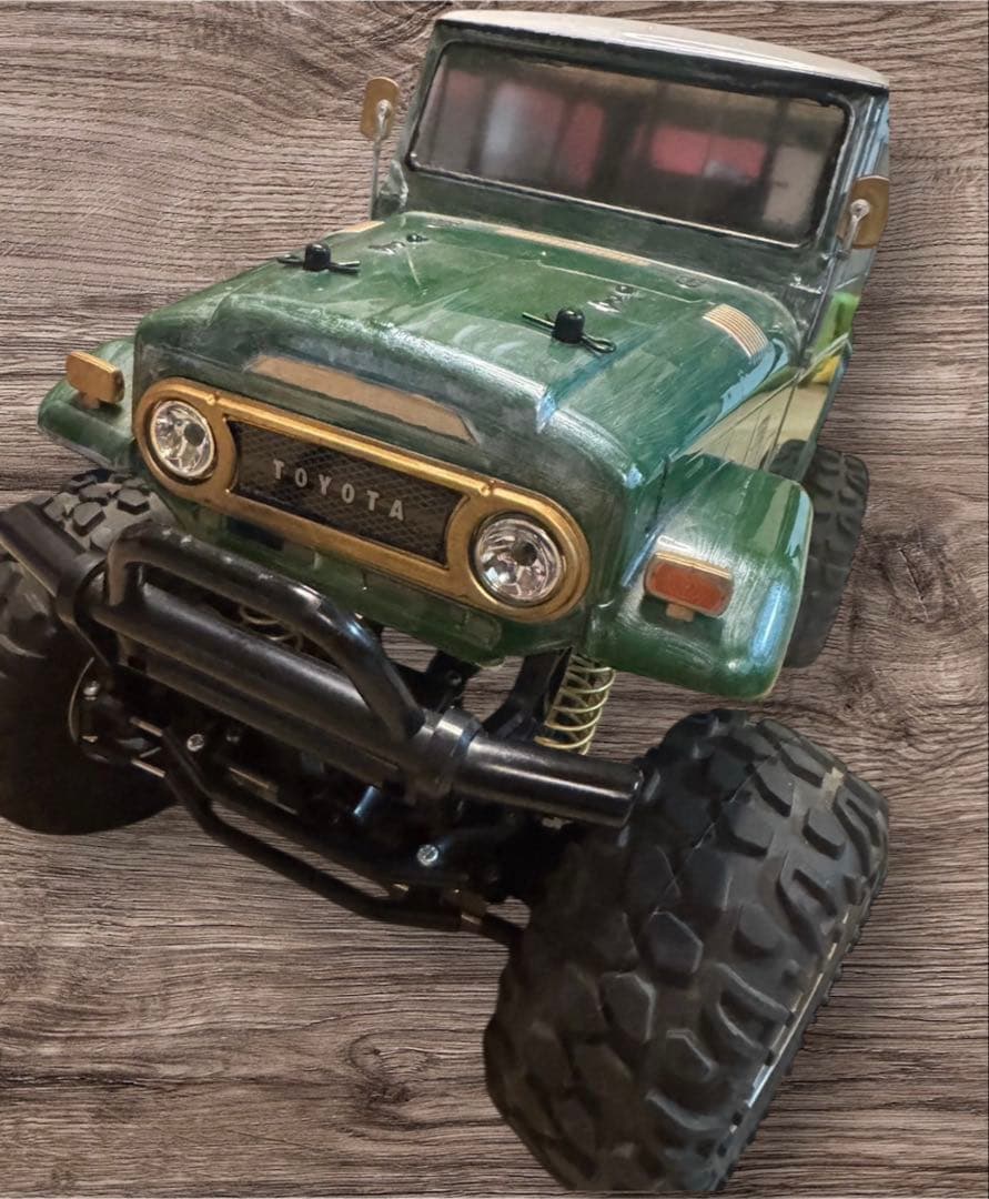 タミヤ　ランドクルーザー40&ハマーH2クリアボディ