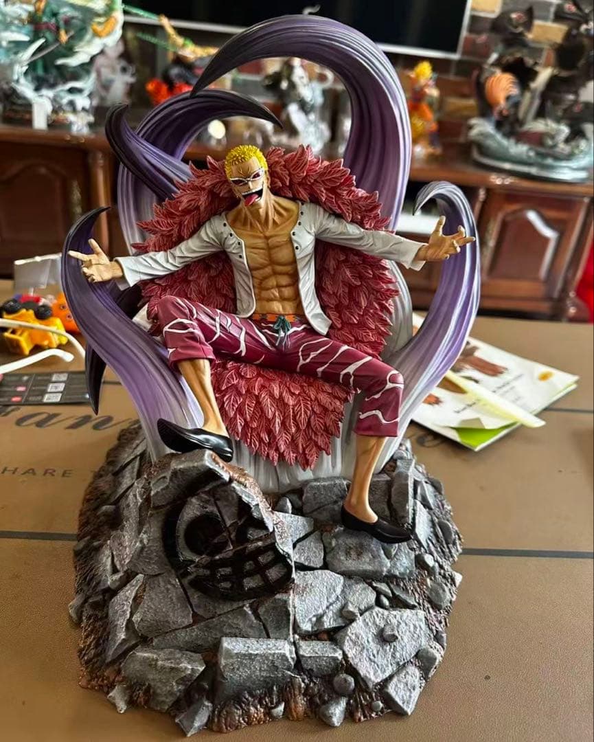 ワンピース ドフラミンゴ ガレージキット ガレキ スタチュー②②