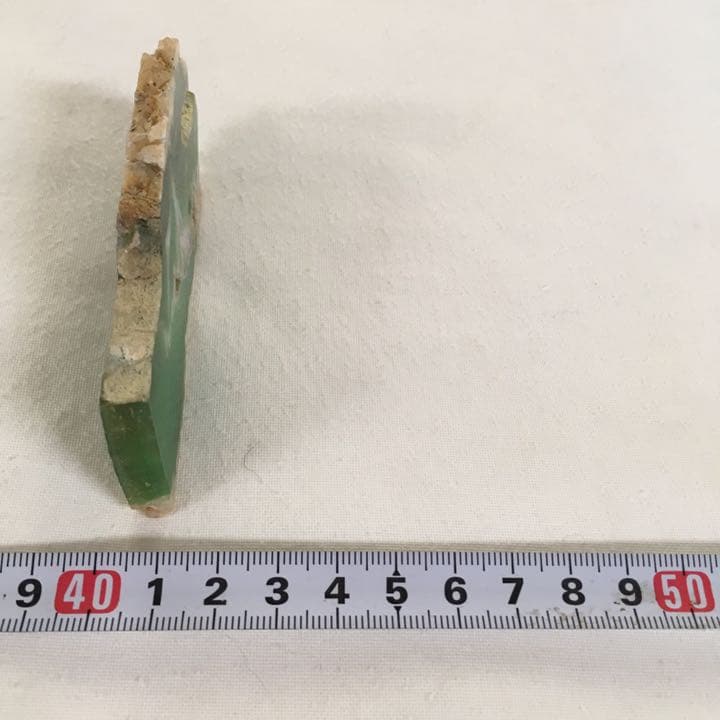 クリソプレーズ 原石 スライス 約49g