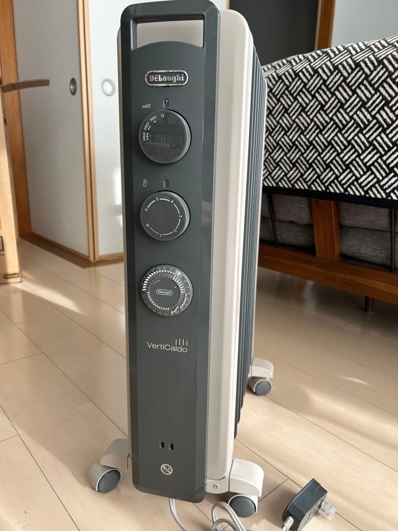 超美品！格安！オイルヒーター VertiClado グレー