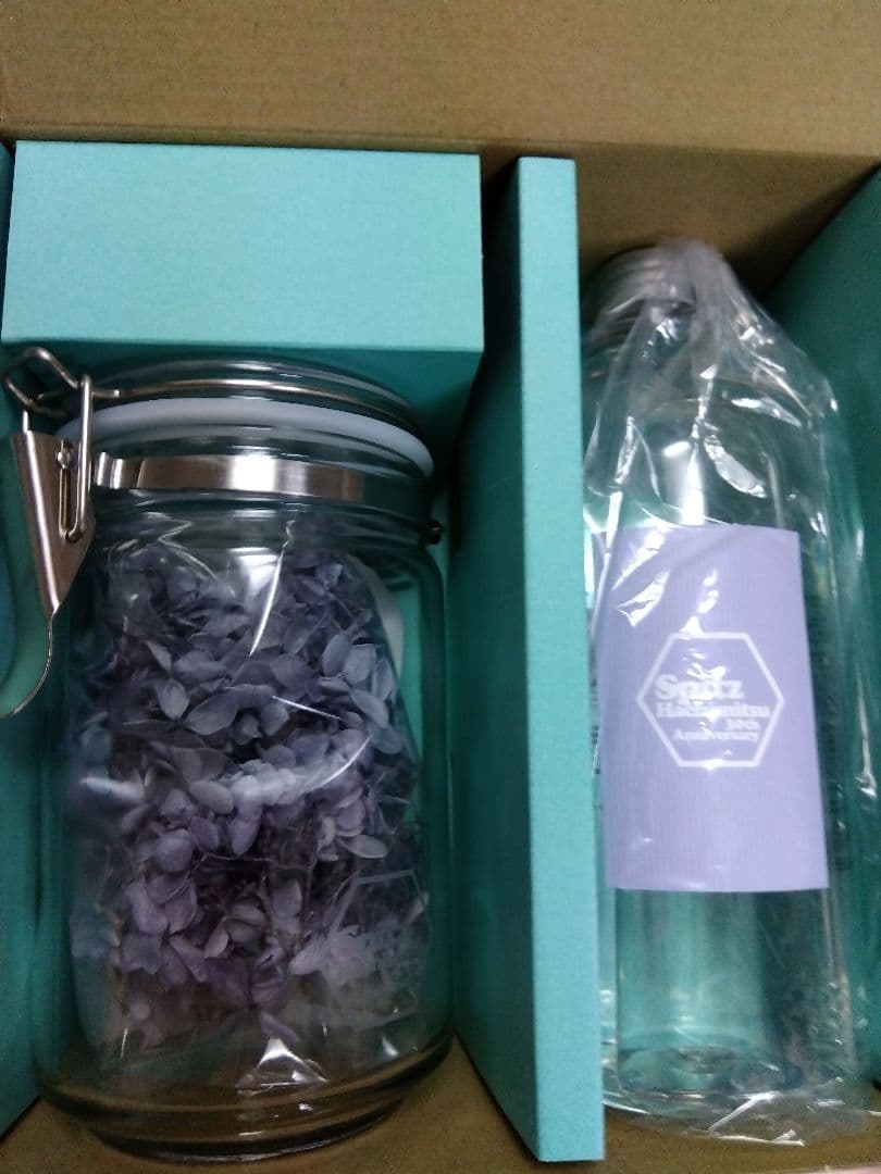 HACHIMITSU30 あじさい通りハーバリウム スピッツ 【タグなし】