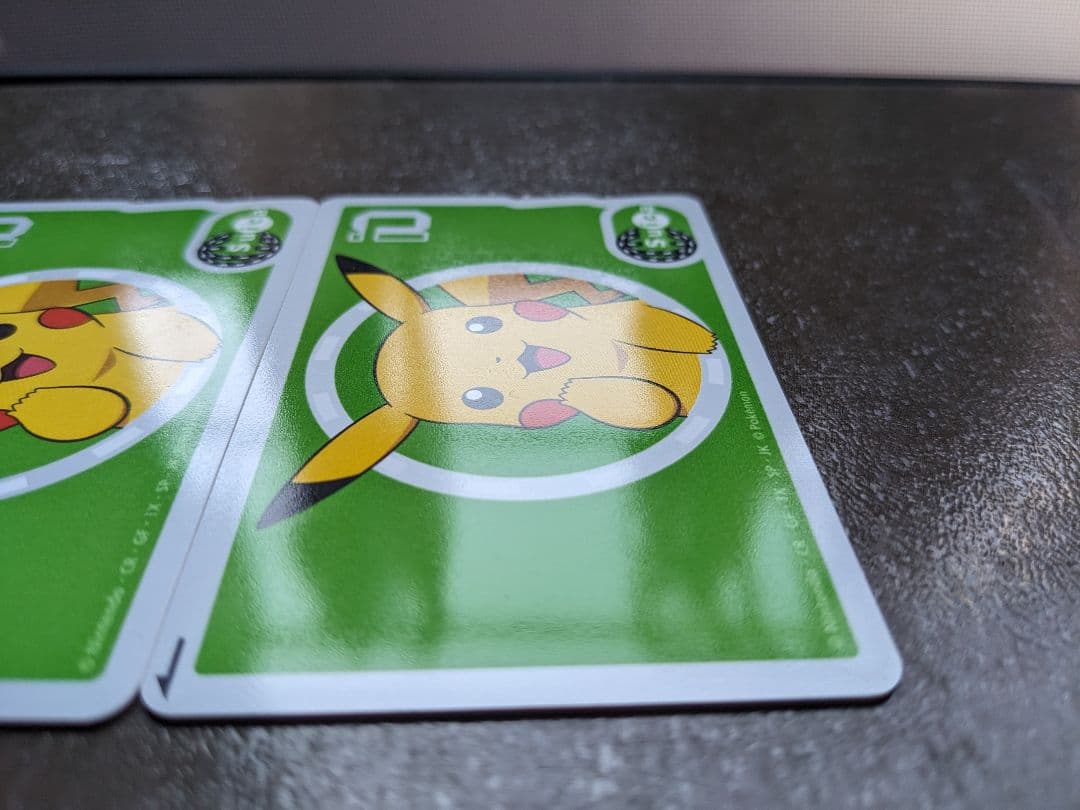 ピカチュウSuica 使用不可　台紙付き