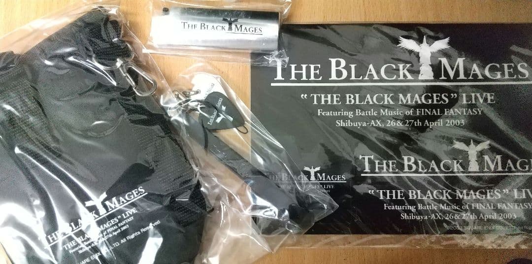 【未開封】The Black Mages ライブ会場限定販売グッズ4点