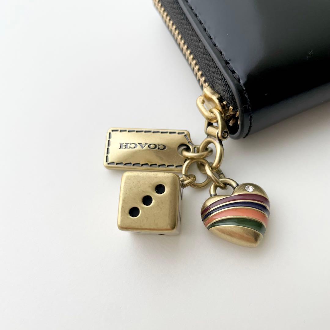 コーチ COACH ケース エッセンシャル チャーム レザー 完売品 新品