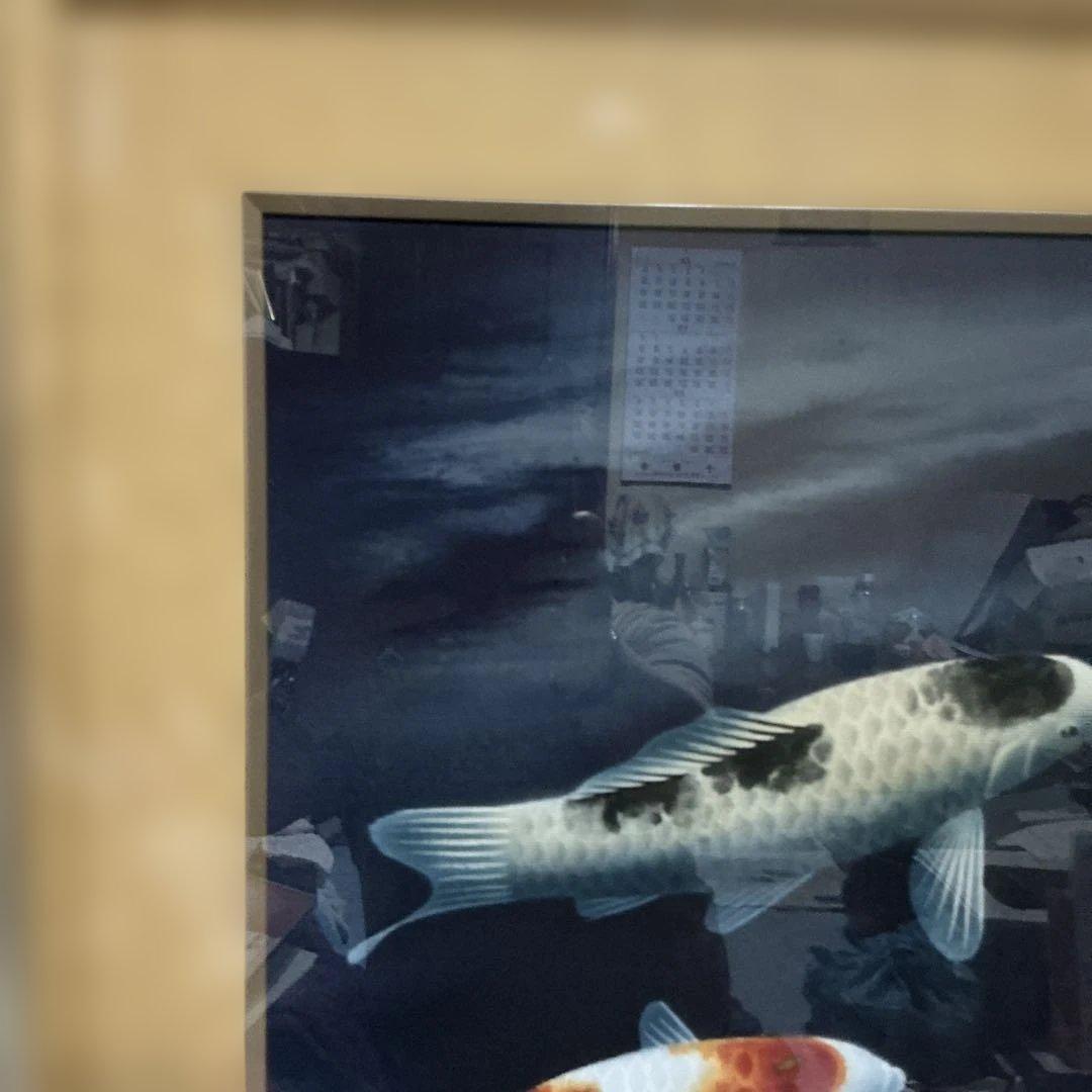 作者　海野春峰（うんのしゅんぽう）　「錦鯉」　美術名鑑評価　（最高傑作十号）