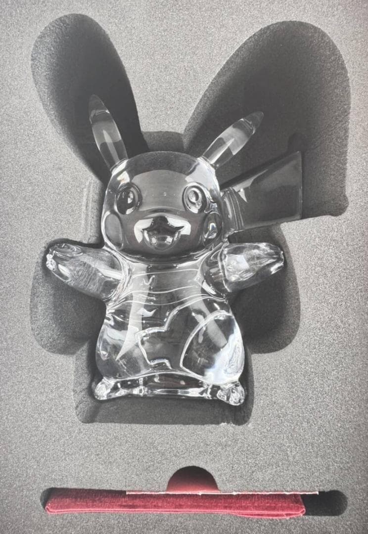 バカラ ピカチュウ ポケモンコレクション クリスタルガラス フィギュリン