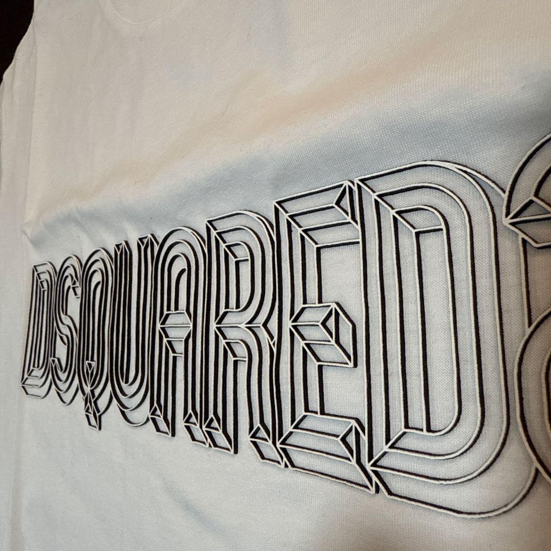 DSQUARED2 ホワイト Tシャツ S