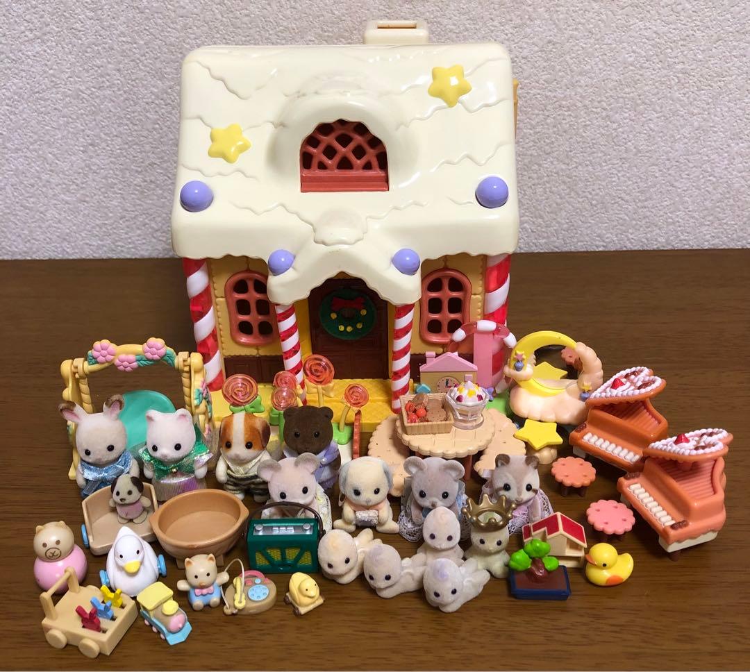 シルバニアファミリーおかしの家 小さな妖精たち 赤ちゃんセット