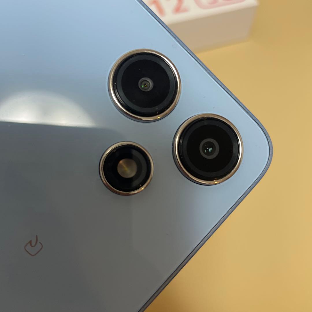 ジャンク品Xiaomi Redmi 12 5Gスカイブルー本体 ケース付き