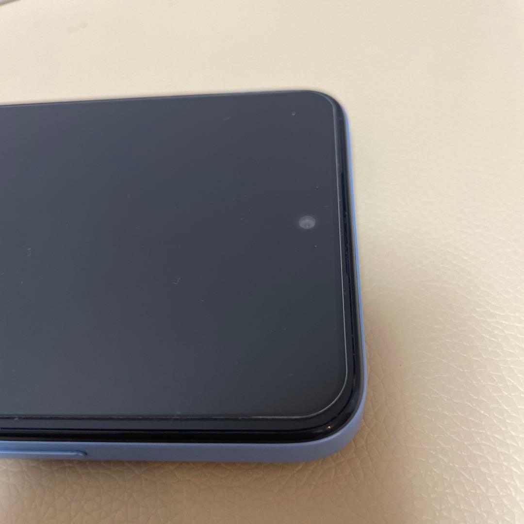 ジャンク品Xiaomi Redmi 12 5Gスカイブルー本体 ケース付き