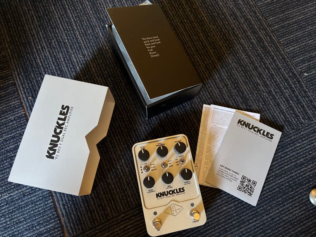 ギター KNUCKLES 92 KEY DUAL REC AMPLIFIER