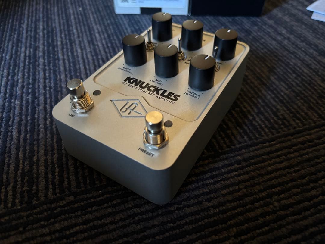 ギター KNUCKLES 92 KEY DUAL REC AMPLIFIER