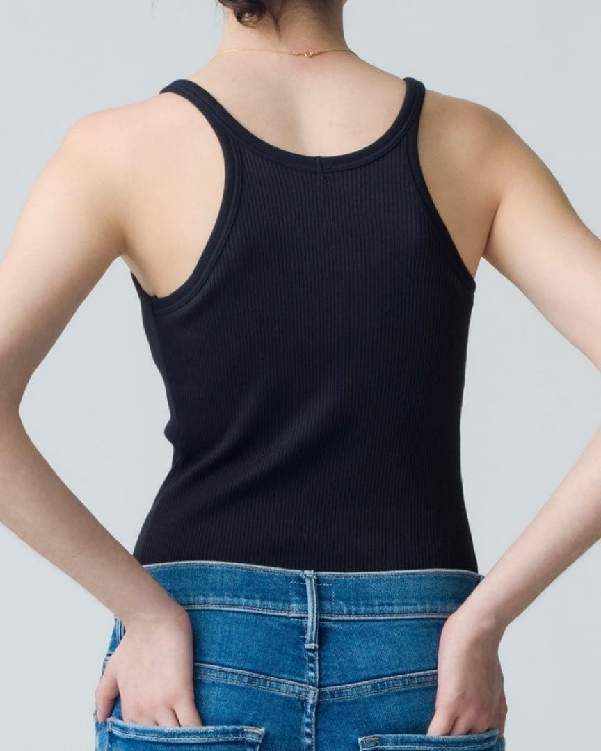 新品 ロンハーマン アワワコール カップインアメリカンスリーブ タンクトップ