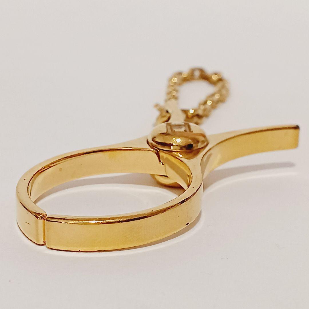 HERMES エルメス フィルー グローブホルダーGP ゴールド 真贋済