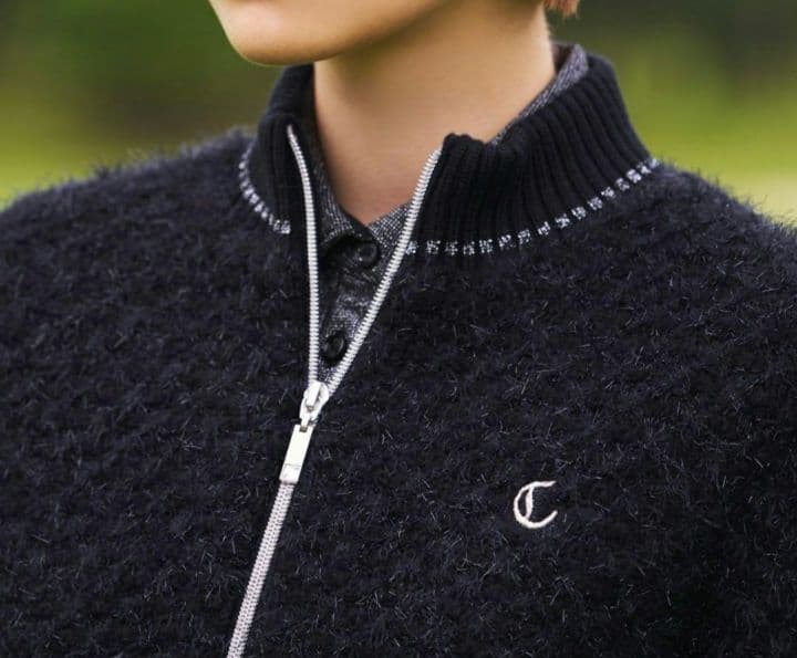 キャロウェイ レッドレーベル 防風裏付きジップブルゾン ブラック Mサイズ