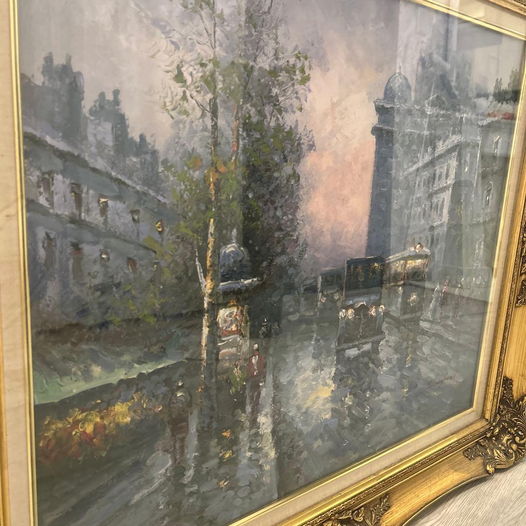 koji maekawa　モンマントル　油絵