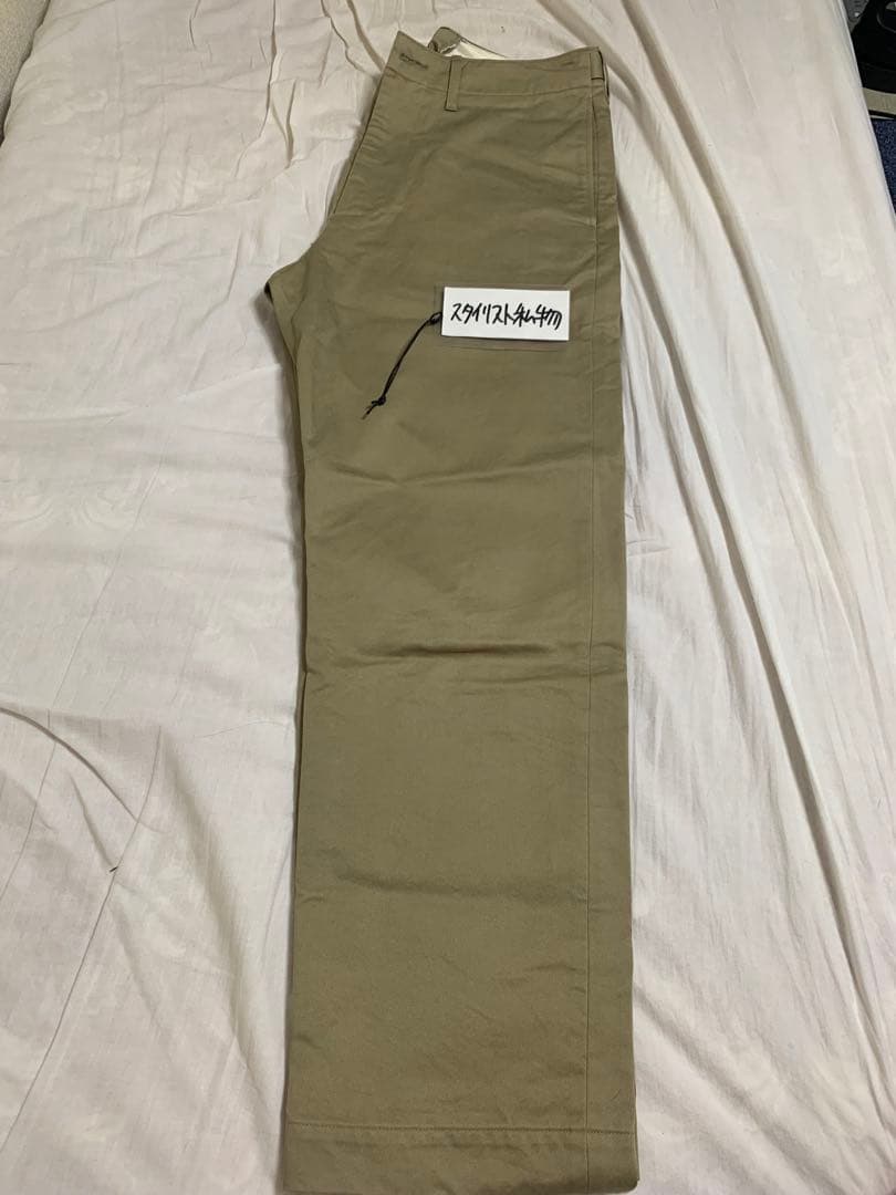 AURALEE×スタイリスト私物 WASHED FINX CHINO PANTS