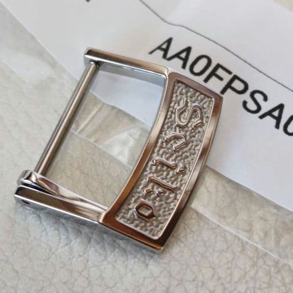 ❷【新品】グランドセイコー、キングセイコー純正花文字尾錠16mm復刻版