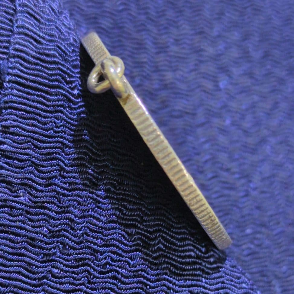 英領インド✨エドワード7世/ 1904年 /1ルピー銀貨/環付き